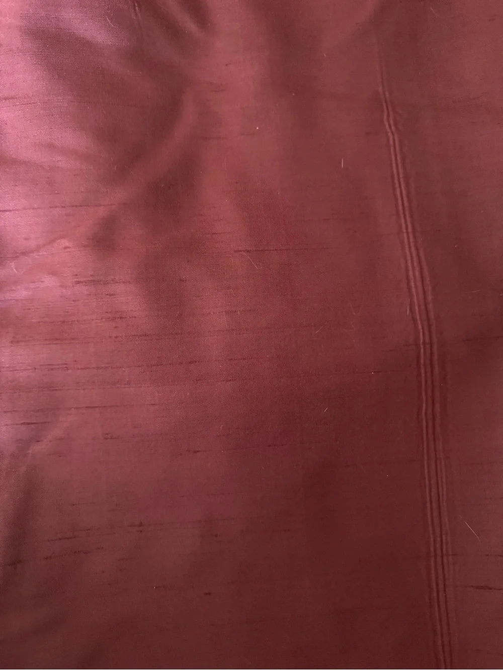 Burgundy Window Curtain Panels - Home Accents